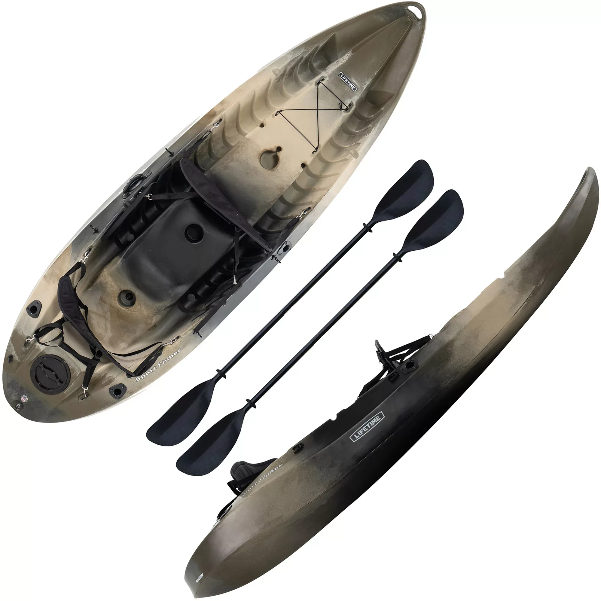 NEW Lifetime Sport Fisher 100 Tandem Angler Kayak SALE !!