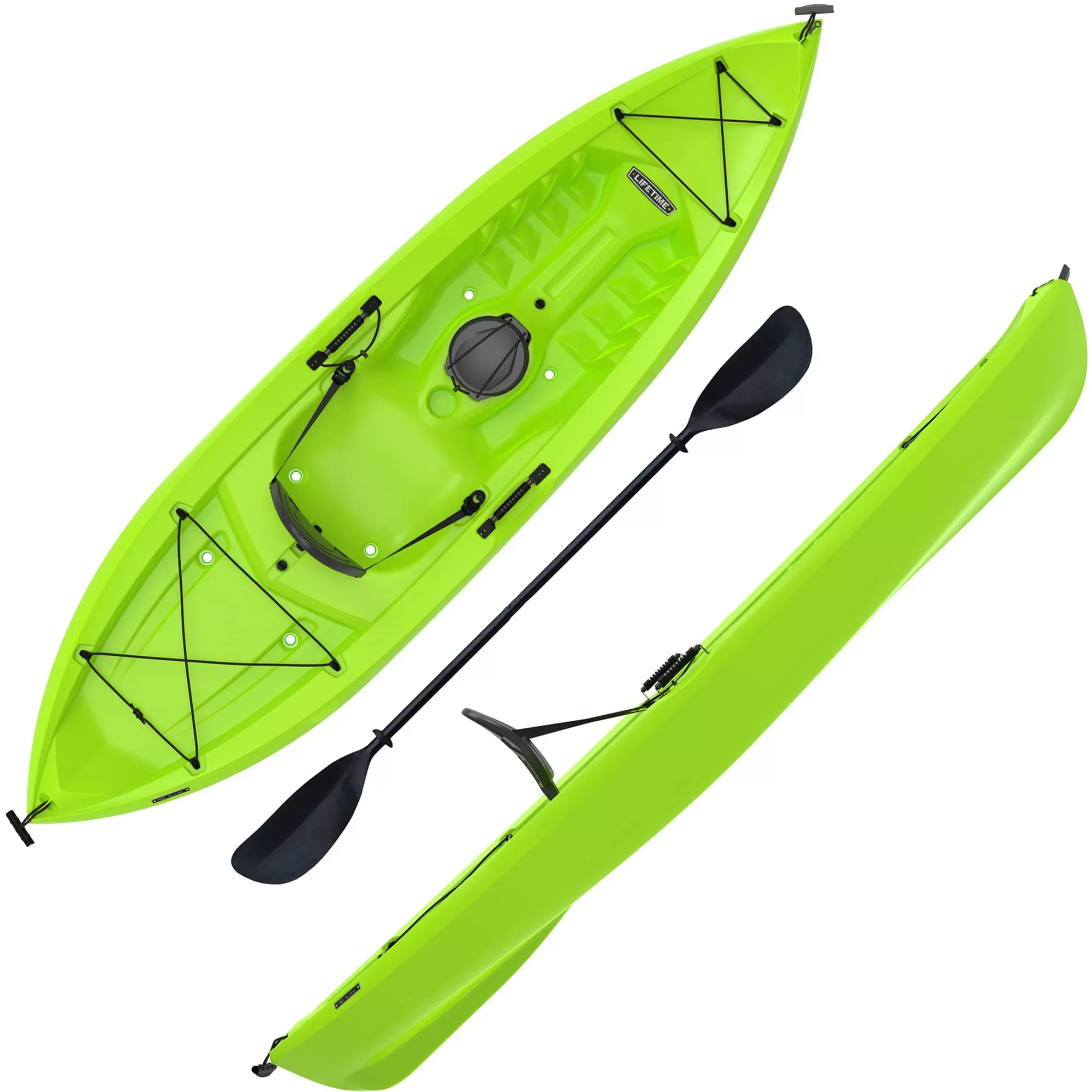 NEW Lifetime Tioga 120 Angler Kayak with Paddle SALE !!