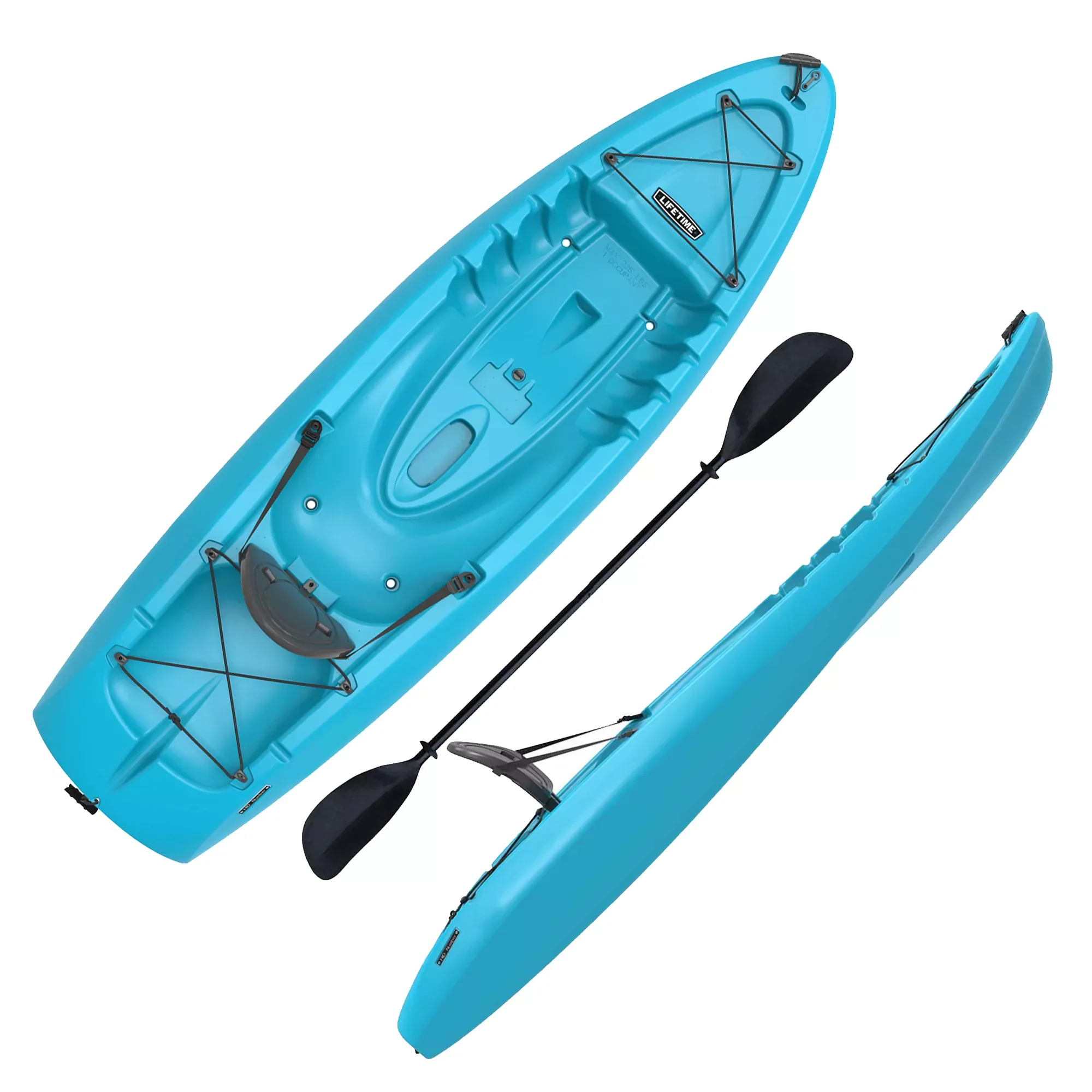 NEW Lifetime Hydros 85 Angler Kayak with Paddle Package SALE !!