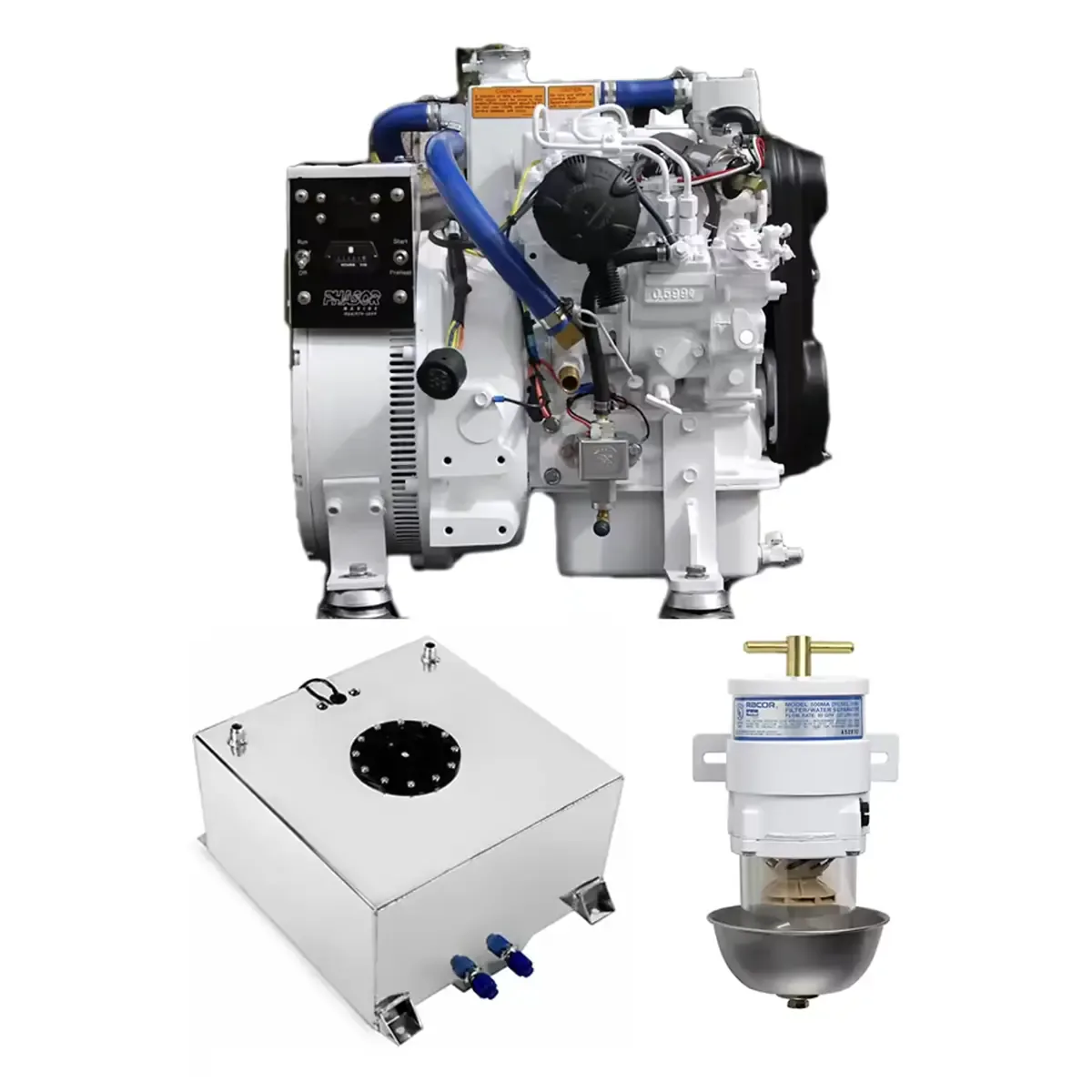 Phasor K2-4.5PMG-KIT 4.5 kW Marine Generator 120/240V