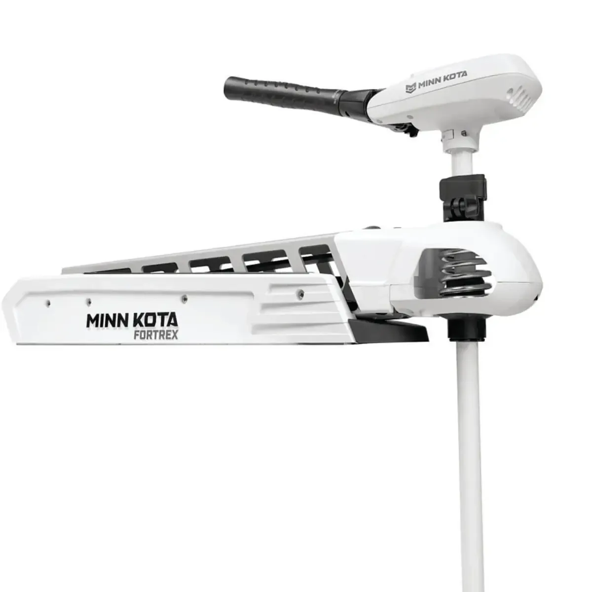 Saltwater bow-mount trolling motor with Lift-Assist mount