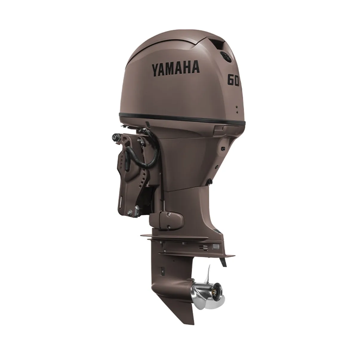 Yamaha 60HP Outboard Matte Brown F60LC3