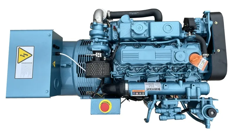 Thornycroft – NEW Thornycroft TRGS-30 30kVA Single Phase Marine Generator Set