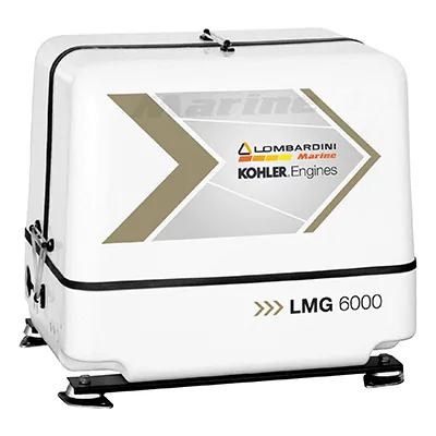 Lombardini – NEW Lombardini LMG6000 5kW 6kVA Single Phase 50Hz Marine Diesel Generator