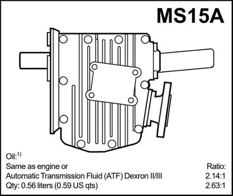 Volvo Penta MS15A 2.14 Marine Gearbox for sale