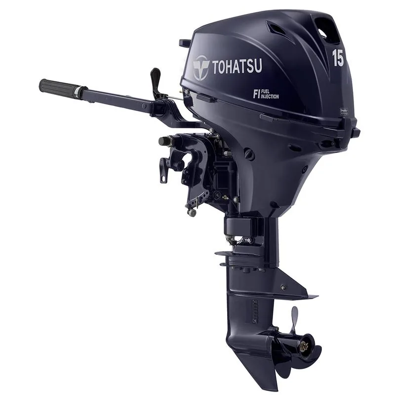 2019 Tohatsu 15 HP MFS15EL Outboard Motor