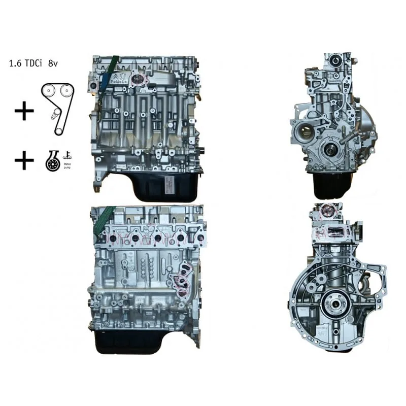 Ford B-Max T3JB TDCi 95HP Engine 1.6 Remanufactured FO-BMA-16-T3J 2012-2017