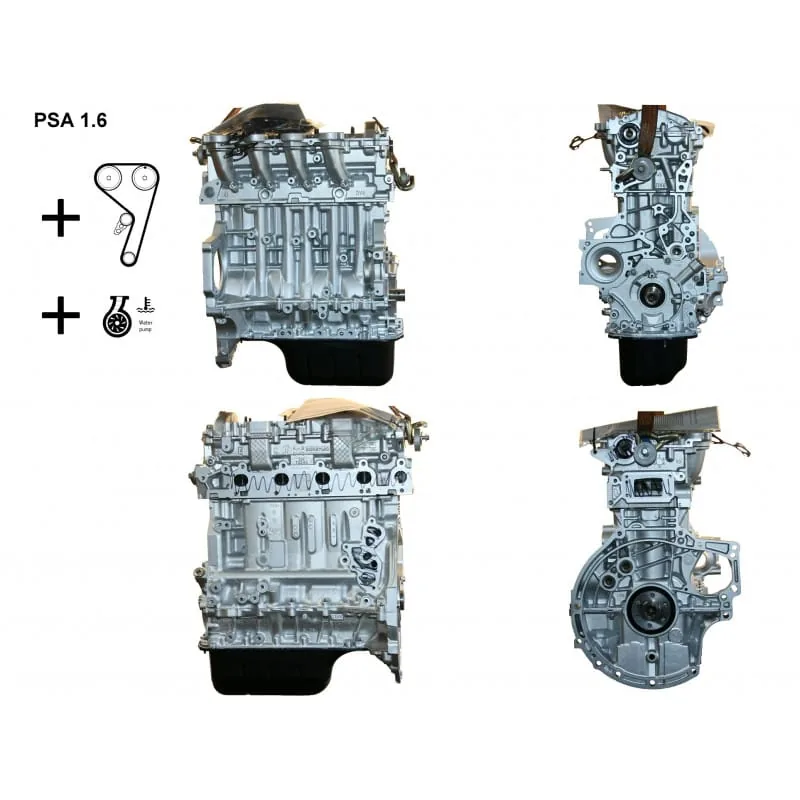 Ford Fusion HHJA TDCi 90HP Engine 1.6L Remanufactured 2002-2012