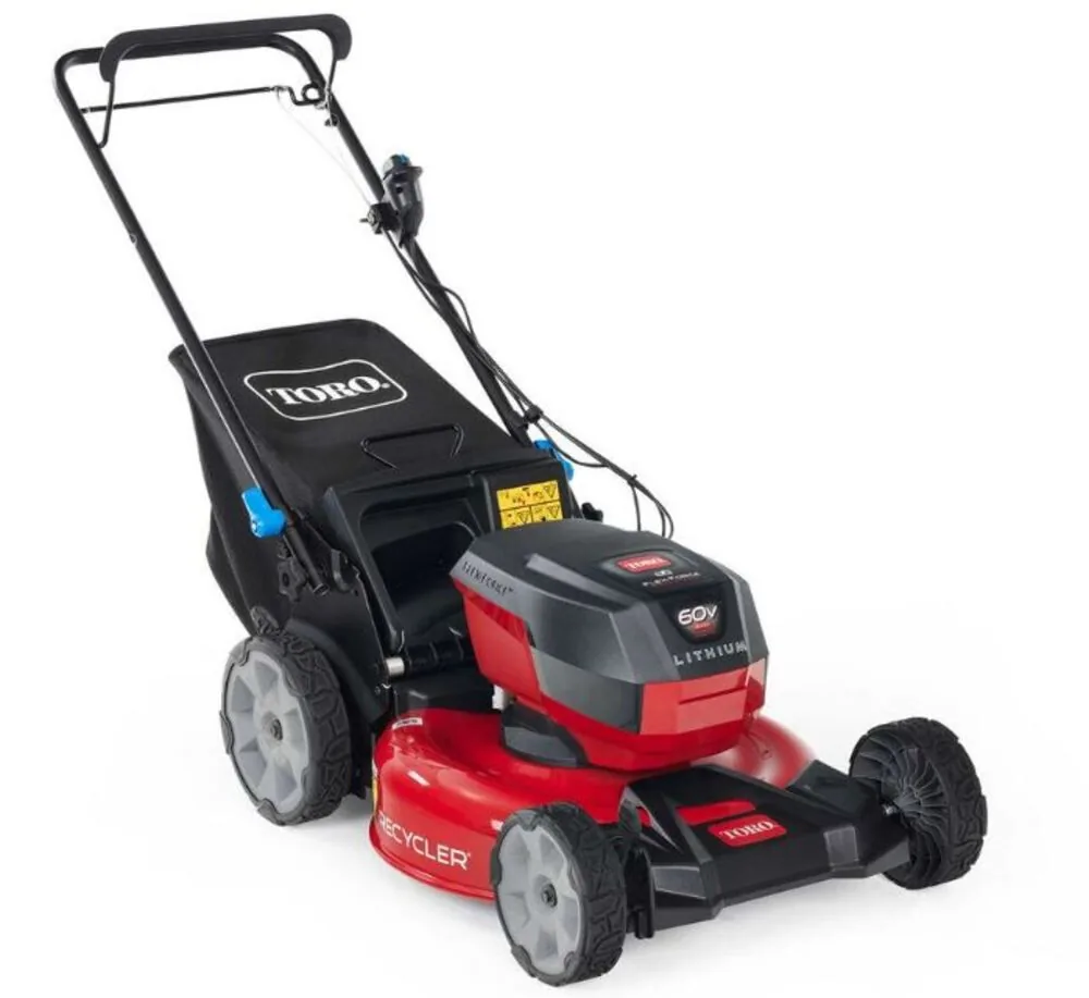 NEW Toro 60V Max 21 Inch Recycler Self-Propel with SmartStow Lawn Mower 6Ah Kit