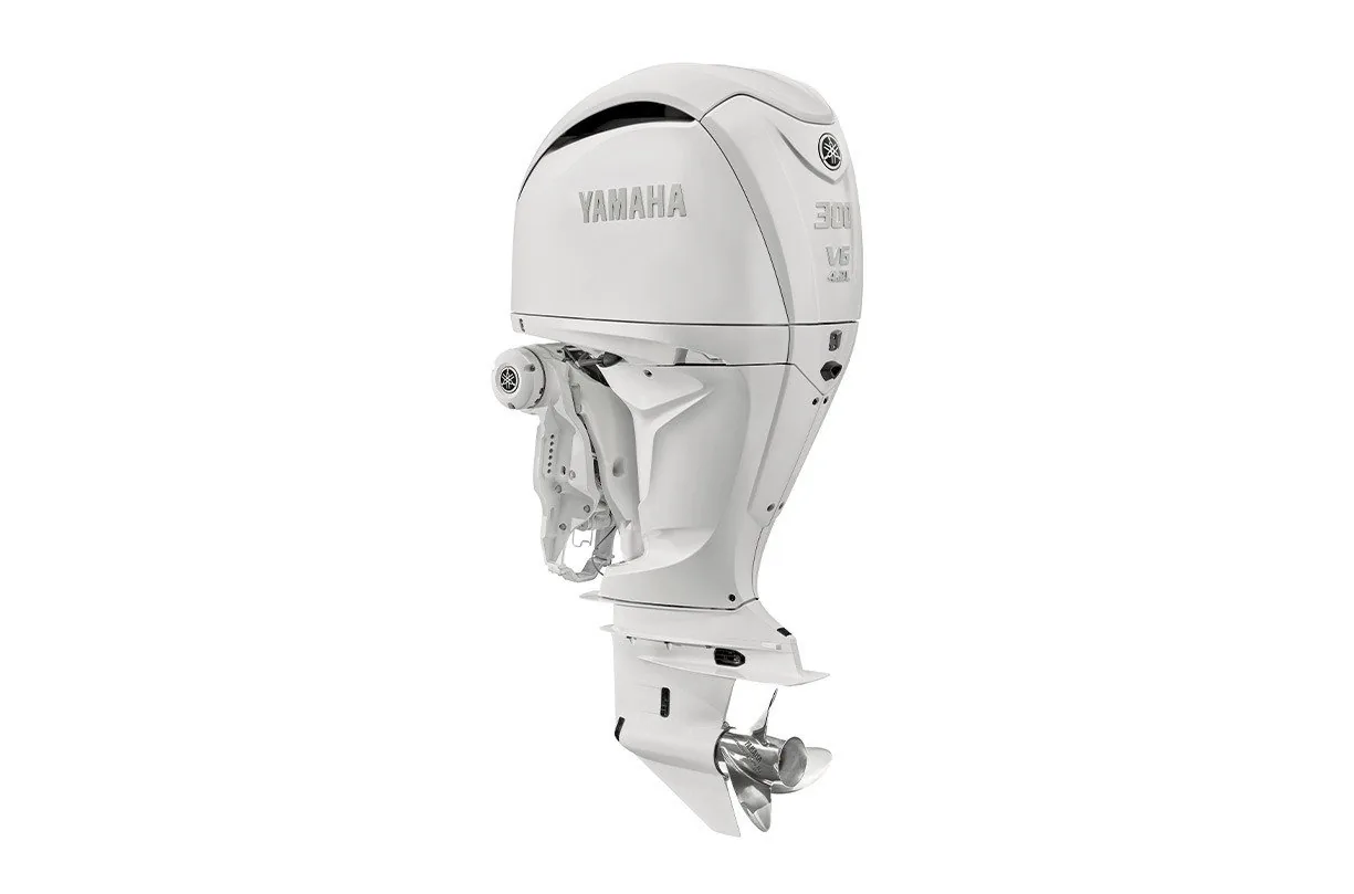 Yamaha LF300XSB2 300HP White DES Counter 25" Outboard Motor