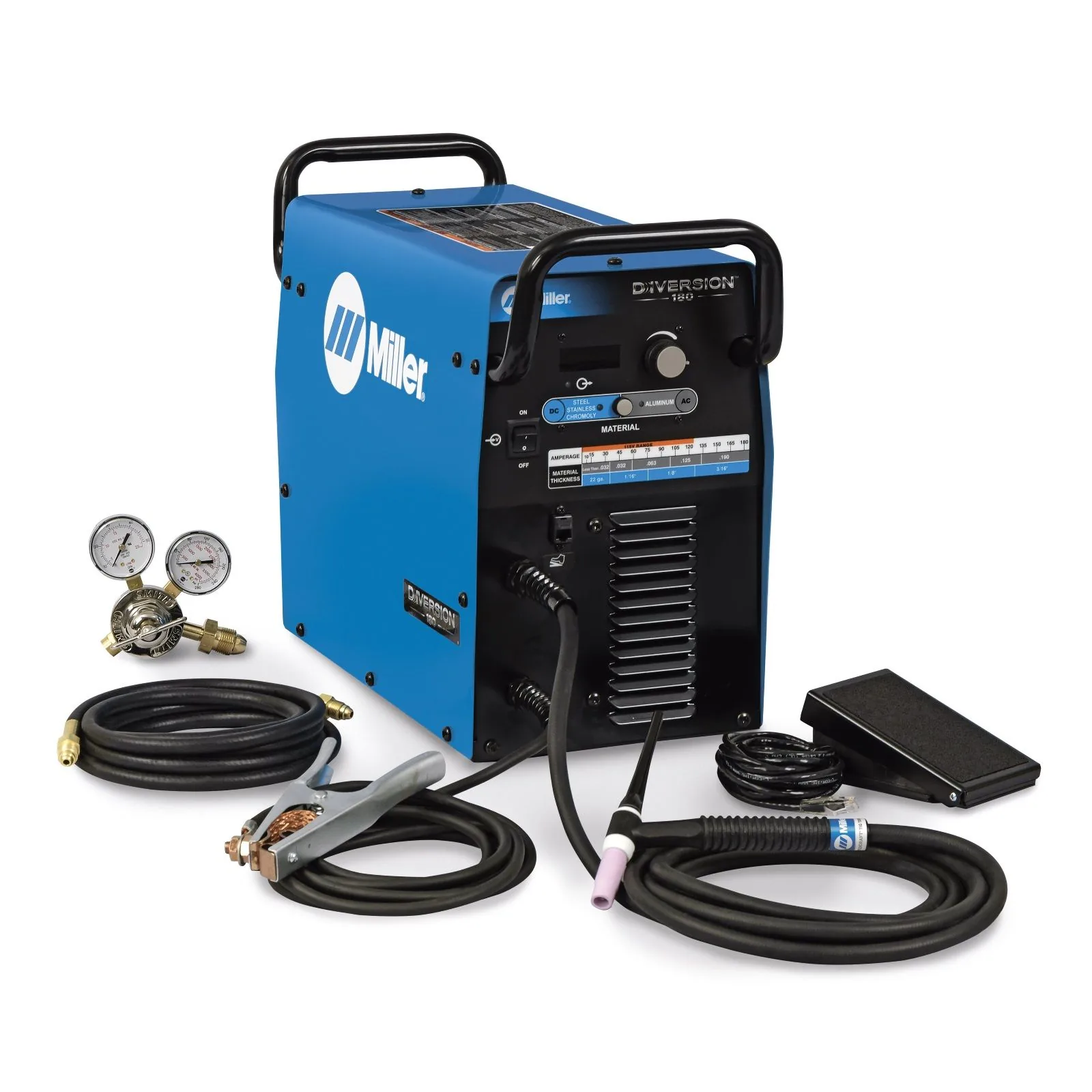 Miller Diversion 180 AC DC TIG Welder Kit