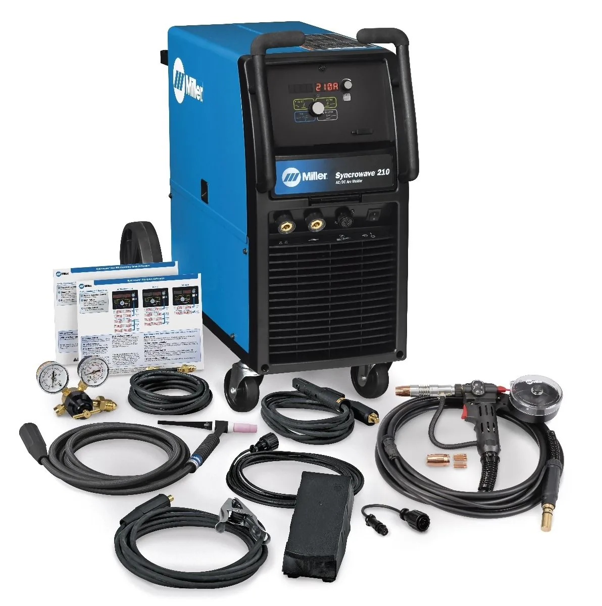 Miller Syncrowave 210 TIG Stick Welder Kit