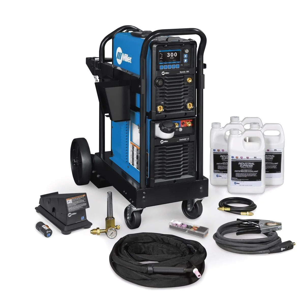 Miller Dynasty 300 TIG Welder Full Package