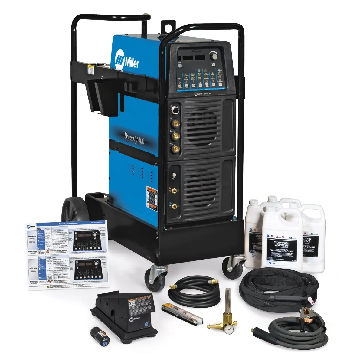 Miller Dynasty 400 TIG Welder Full Package