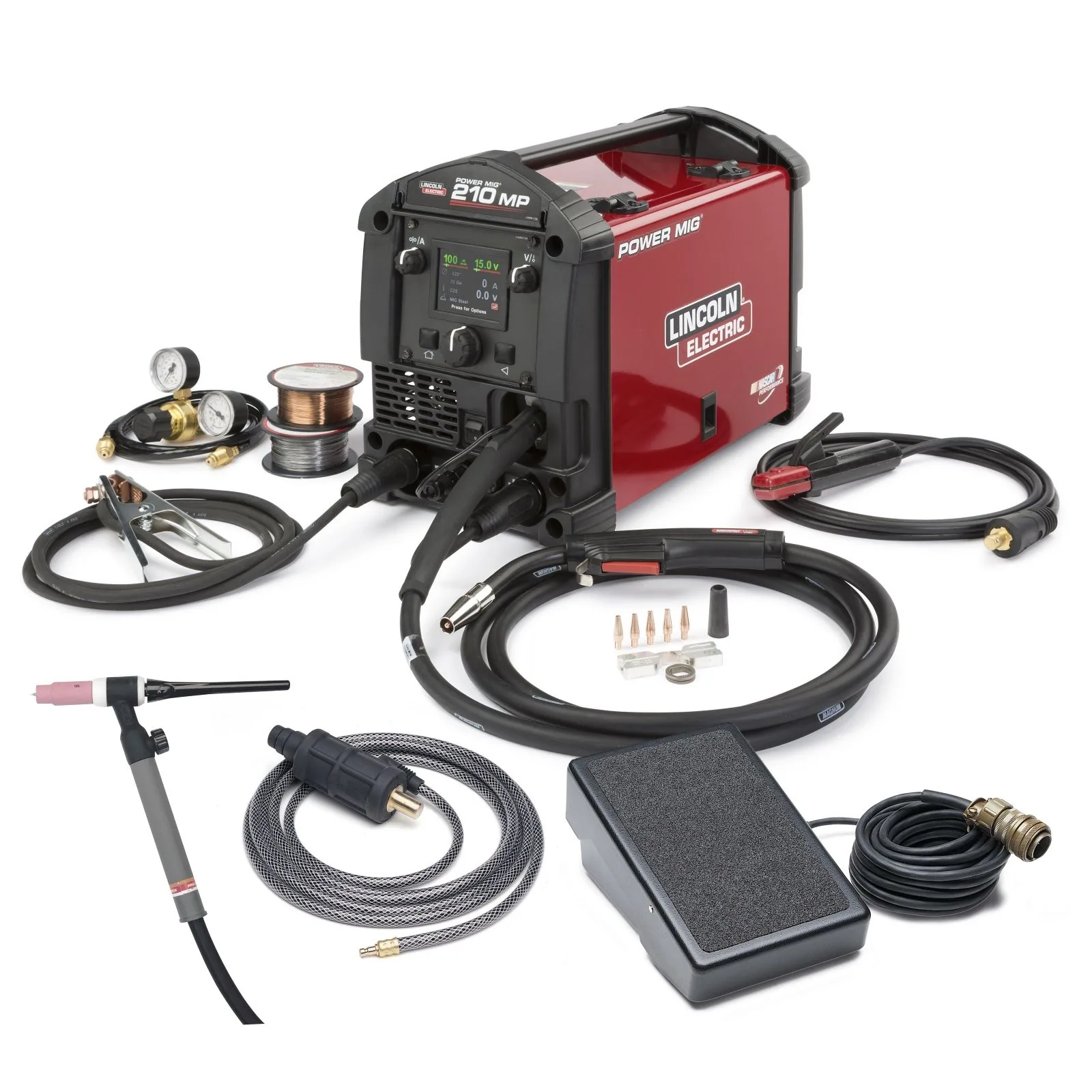 Lincoln Power MIG 210 MP MIG TIG Kit K4195-2