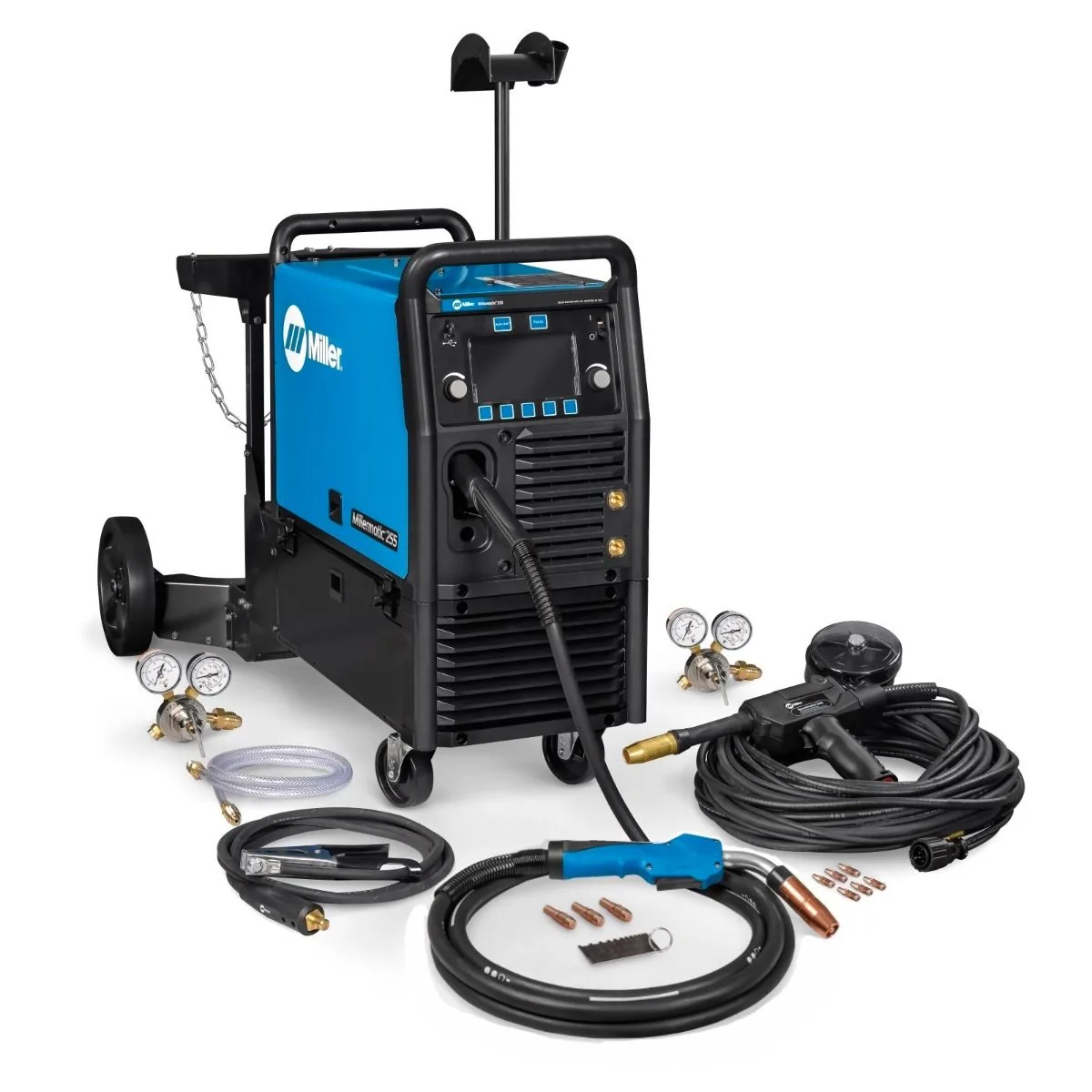 Miller Millermatic 255 MIG Pulsed MIG Welder Fully Loaded 907734