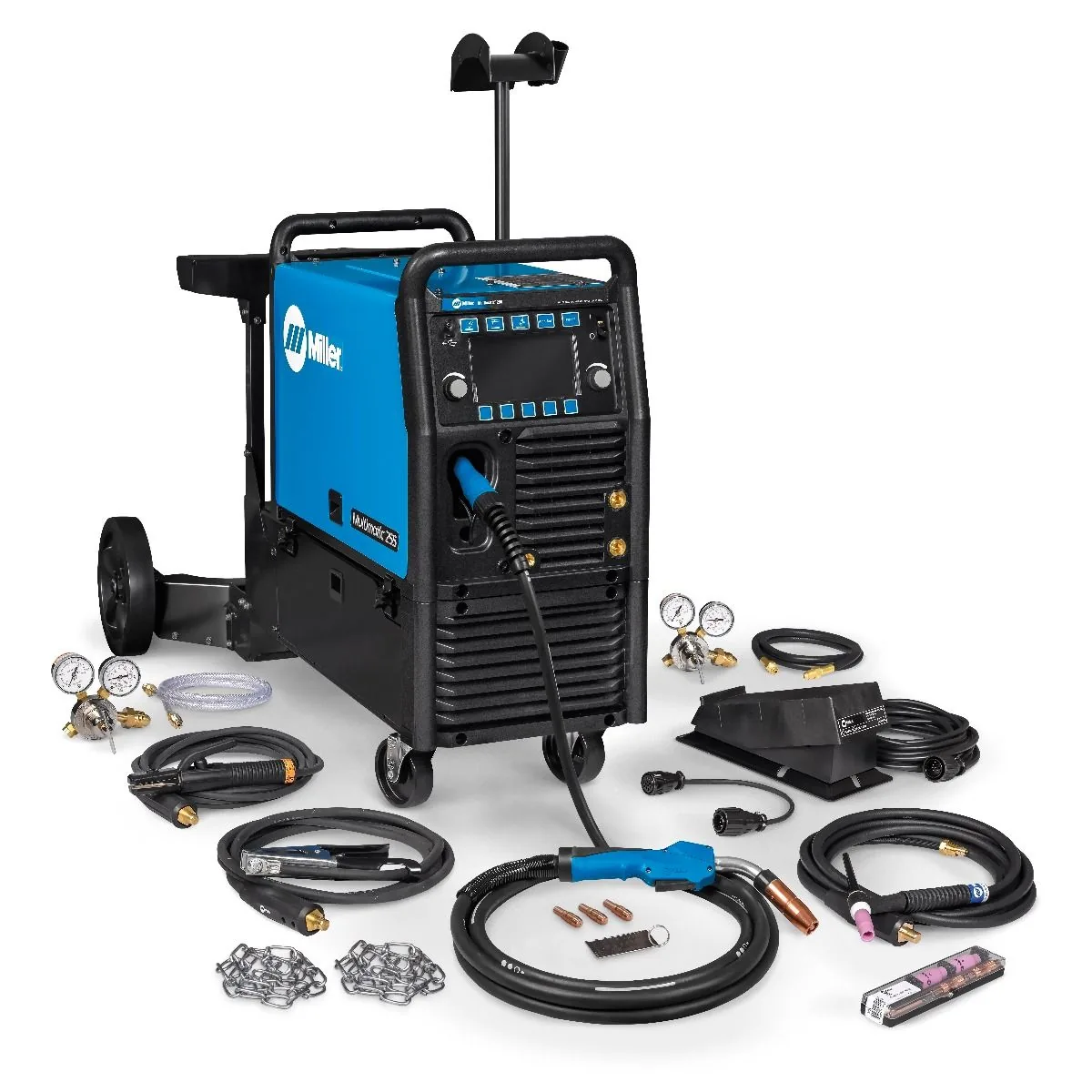 Miller Multimatic 255 Pulsed Multiprocess Welder Running Gear TIG Kit 951768