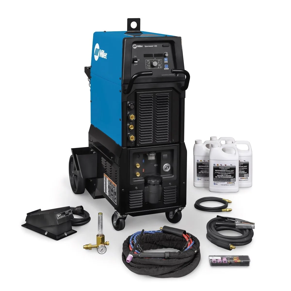 Miller Syncrowave 400 AC DC TIG Stick Welder Wired Foot Control 951000004