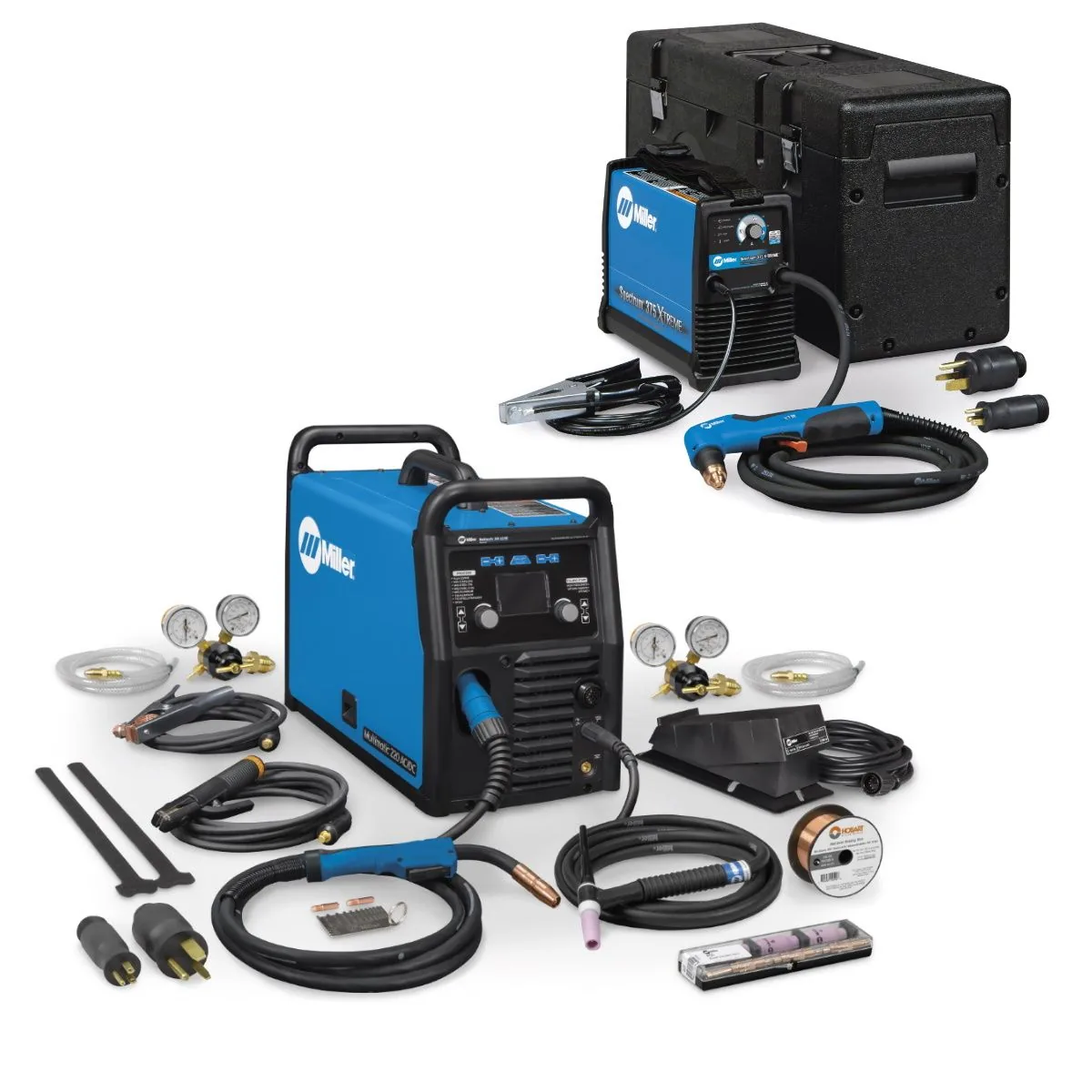 Miller Multimatic 220 AC DC Welder Spectrum 375 Plasma Cutter 907757 907529