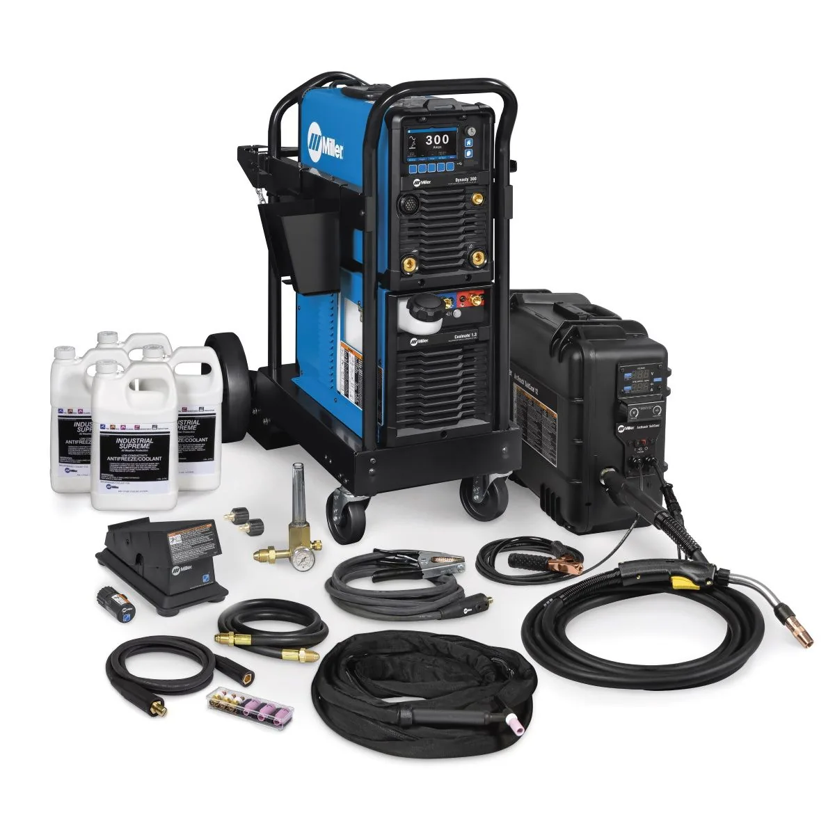 Miller Dynasty 300 CV Multiprocess Welder Fully Loaded Wireless Package