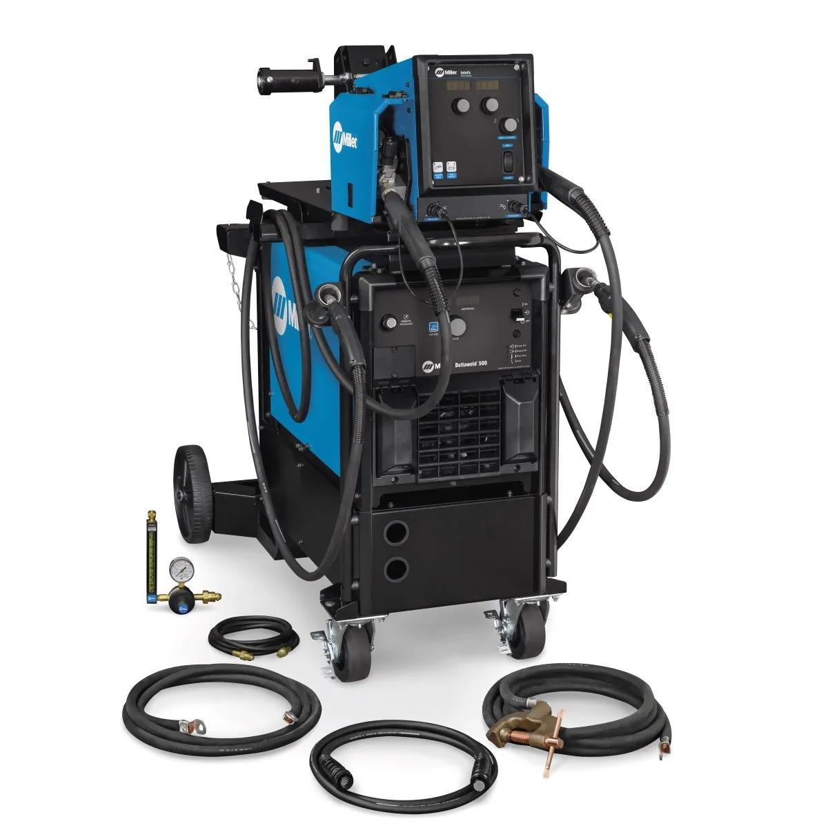 Miller Deltaweld 500 MIGRunner Dual Intellx Feeder 230 460V