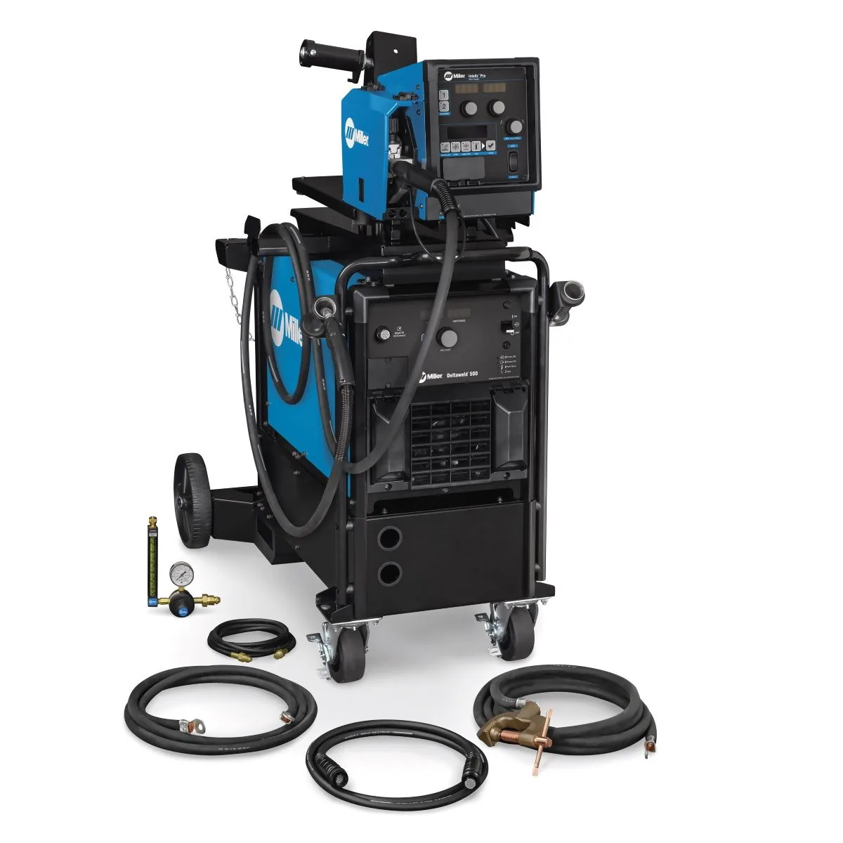 Miller Deltaweld 500 MIGRunner Single Intellx Pro Feeder 230 460V