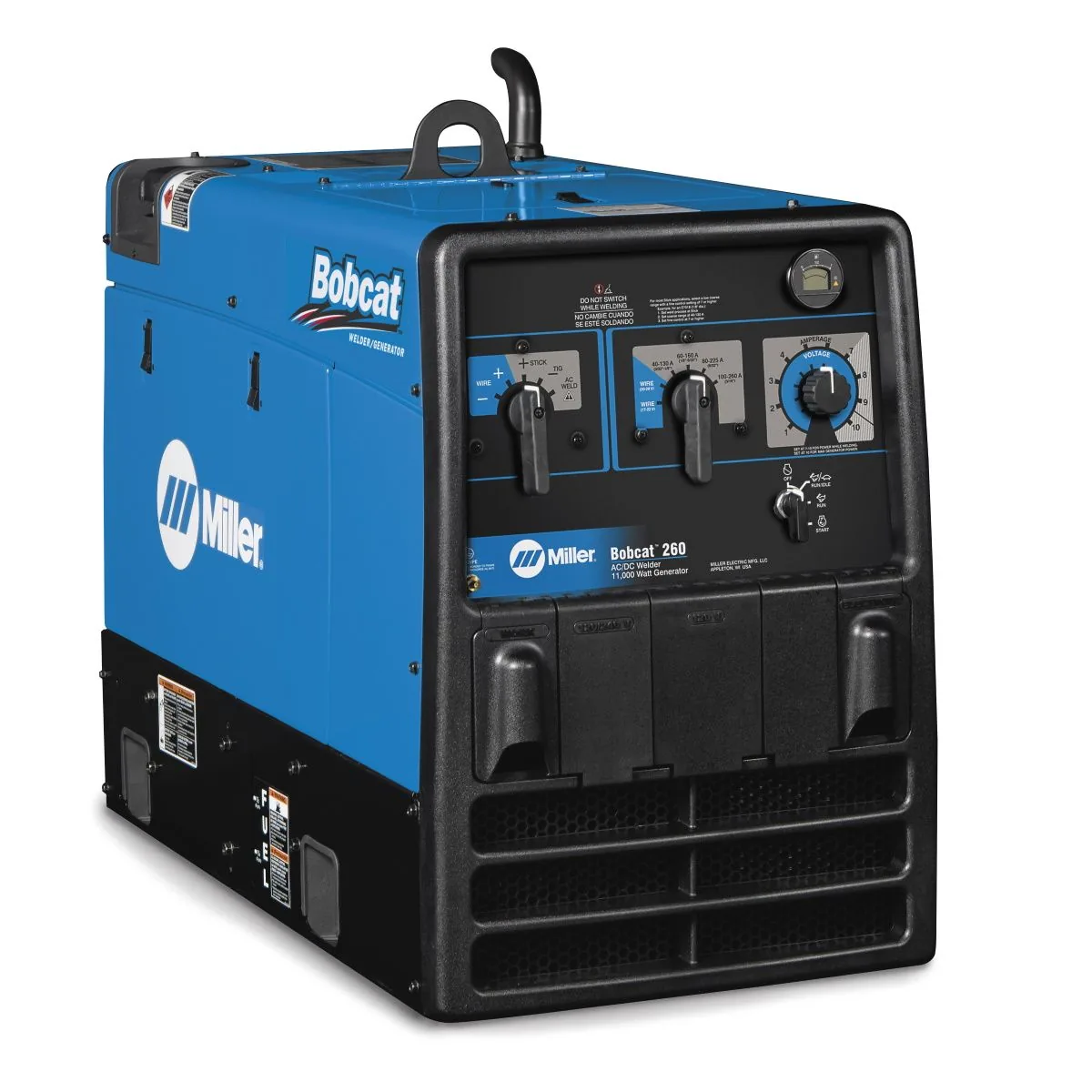 Miller Bobcat 260 Welder Generator GFCI Remote Start Stop Kohler