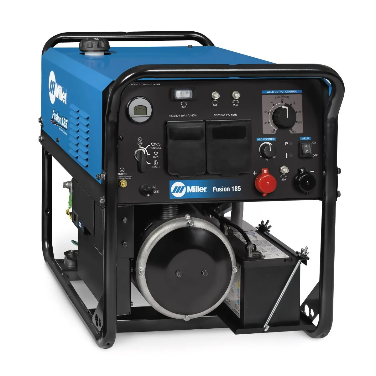 Miller Fusion 185 Welder Generator Electric Start 907781