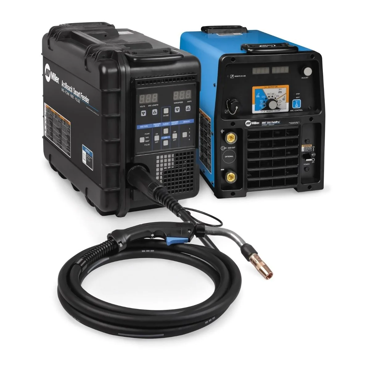 Miller XMT 350 FieldPro ArcReach Smart Feeder Package 951738