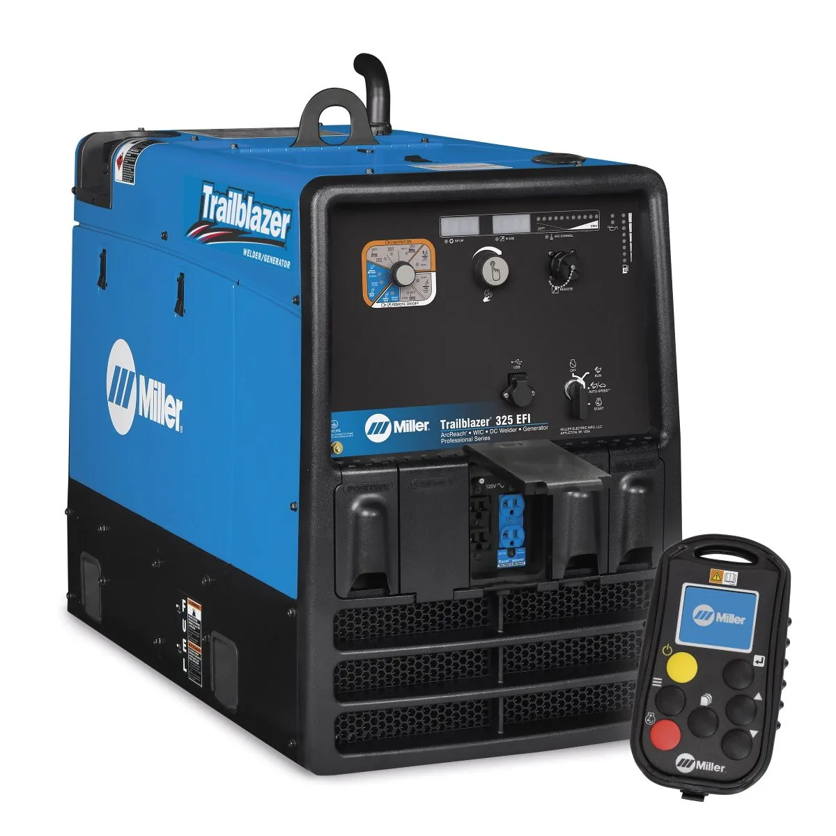 Miller Trailblazer 325 EFI Welder Generator GFCI Excel Power WIC 907798003