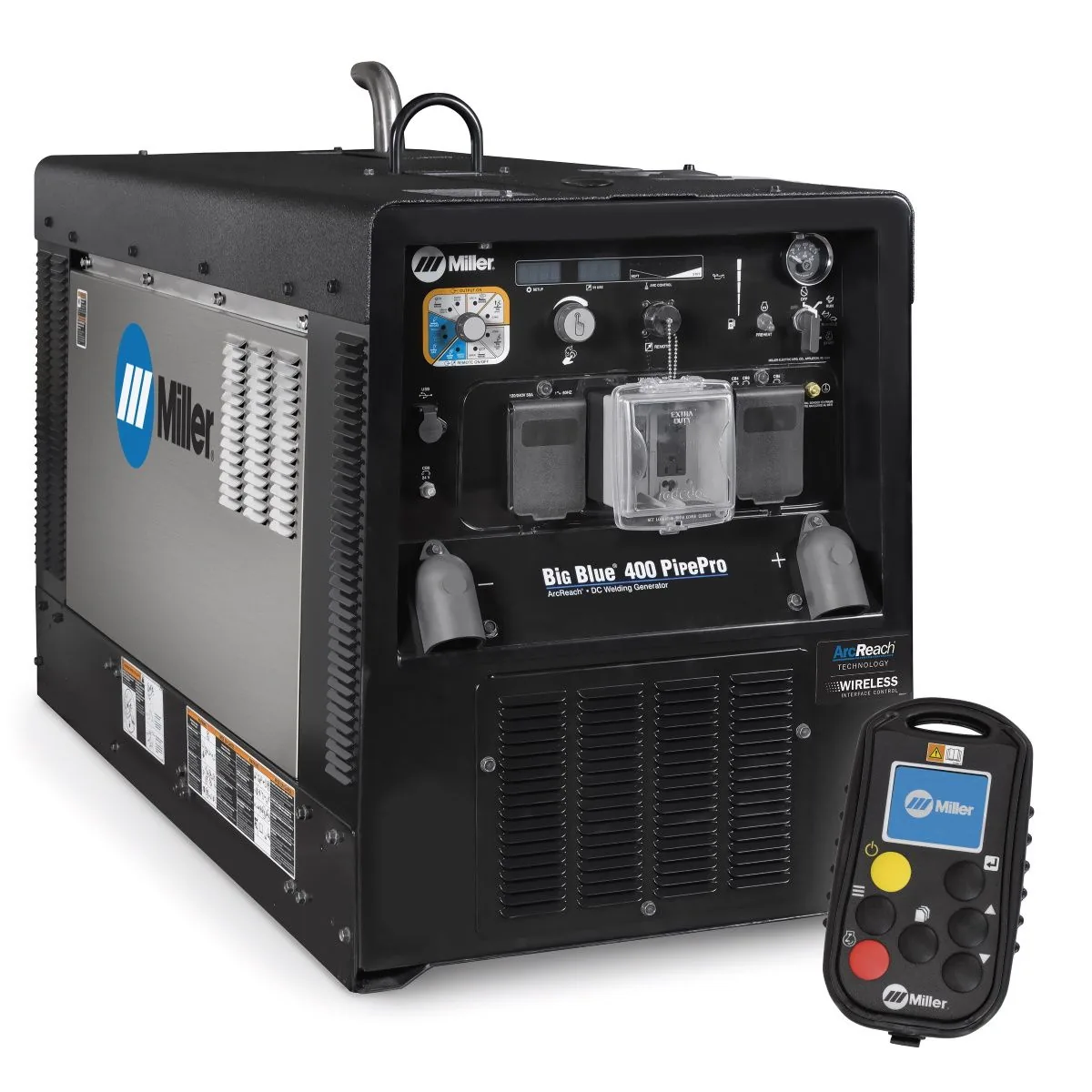 Miller Big Blue 400 PipePro Mitsubishi Diesel Welder Generator 907805