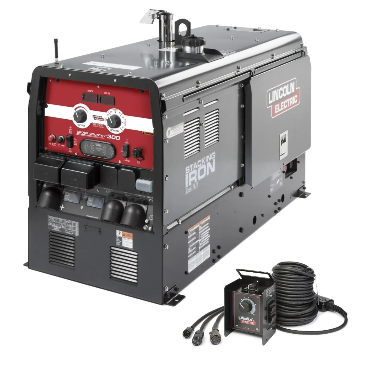 Lincoln Cross Country 300 Kubota Welder Generator Remote K4166-7
