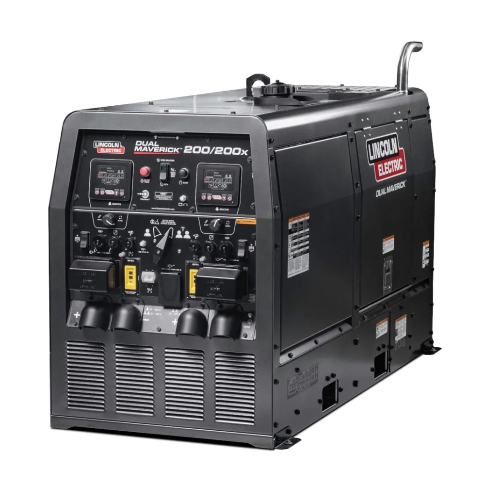 Lincoln Dual Maverick 200 200X Diesel Welder Generator K4382-1