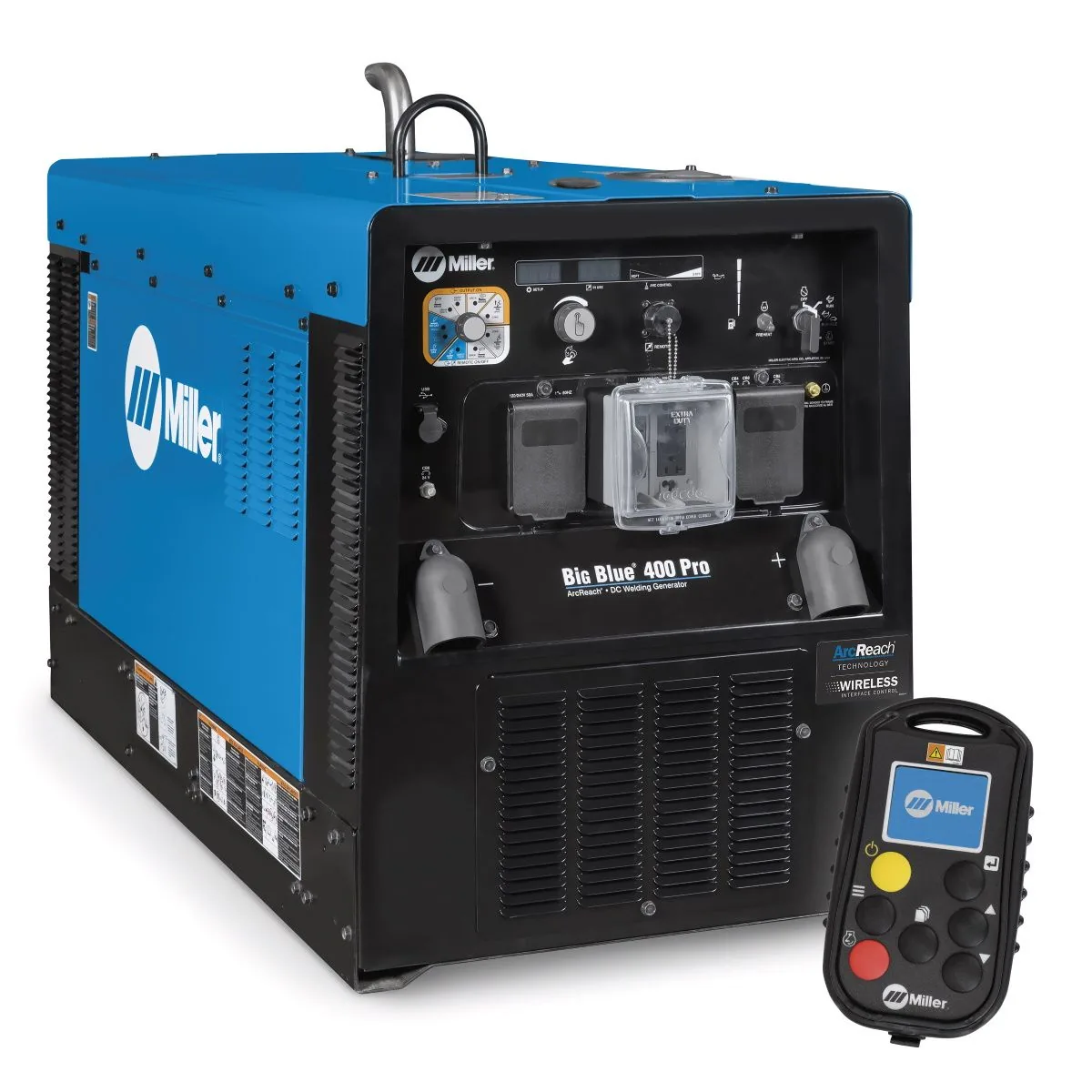 Miller Big Blue 400 Pro ArcReach Kubota Welder Generator WIC