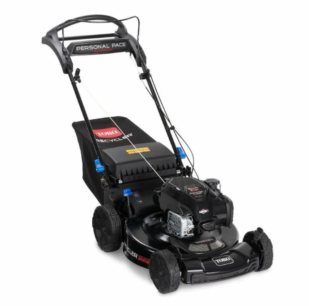 NEW Toro 22 Inch (56 cm) Recycler Max Gas Lawn Mower with Personal Pace & SmartStow