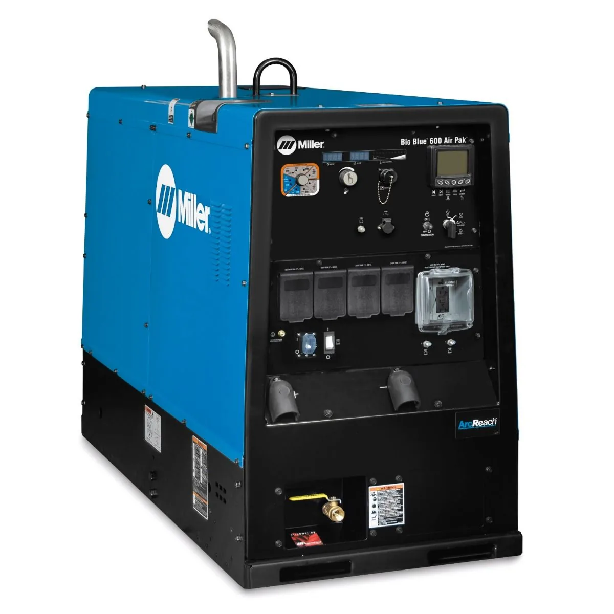 Miller Big Blue 600 Air Pak ArcReach Welder Generator