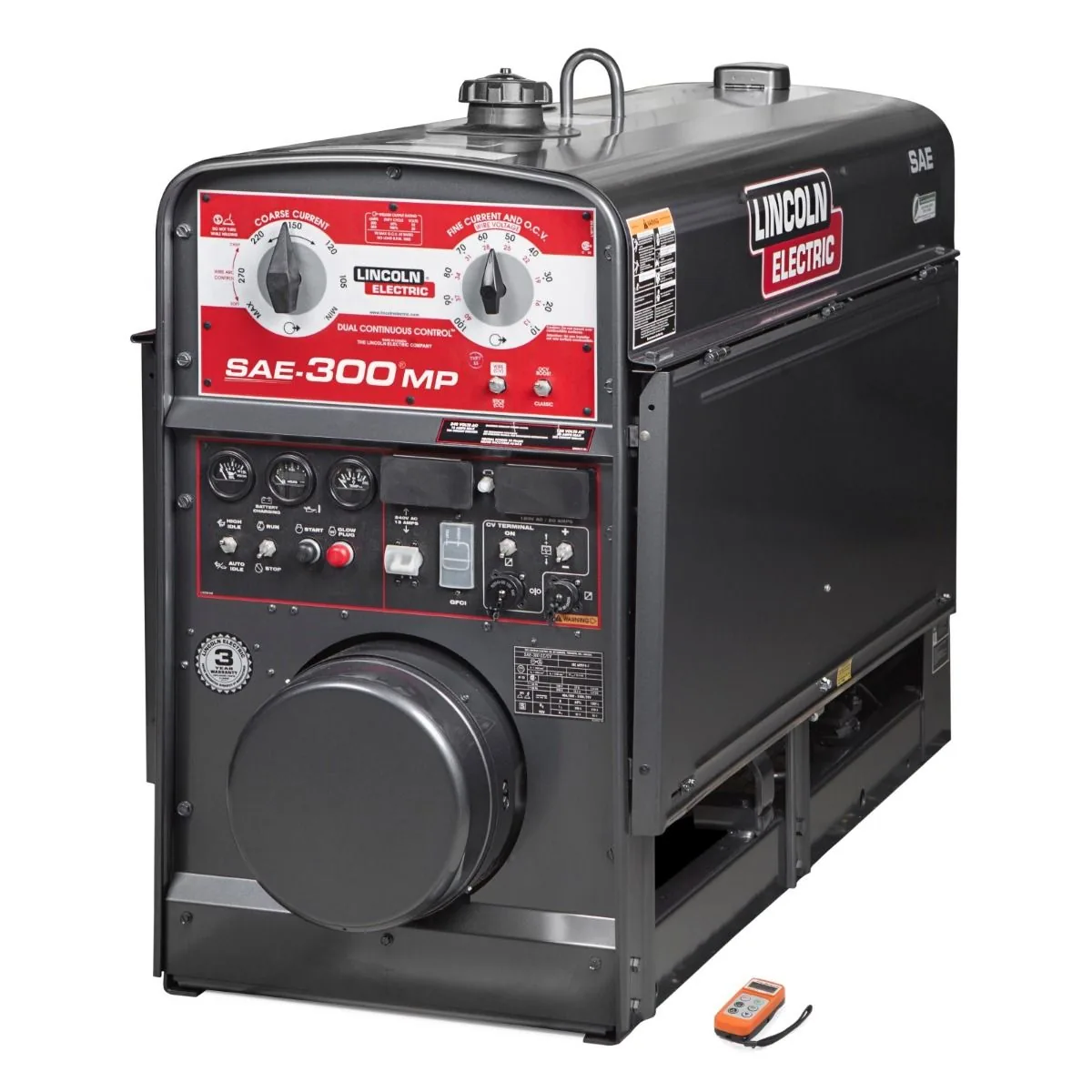 Lincoln SAE 300 MP Welder Generator Wireless Remote K4090-2
