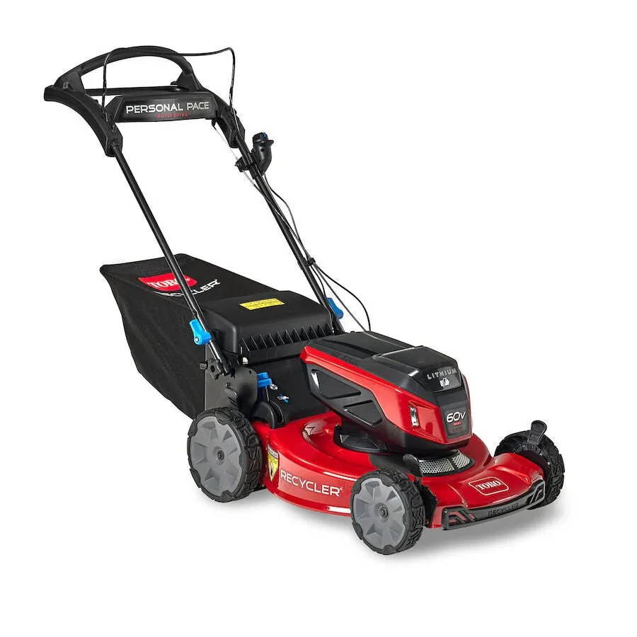 Toro 22" 60V MAX SMARTSTOW Auto-Drive Mower