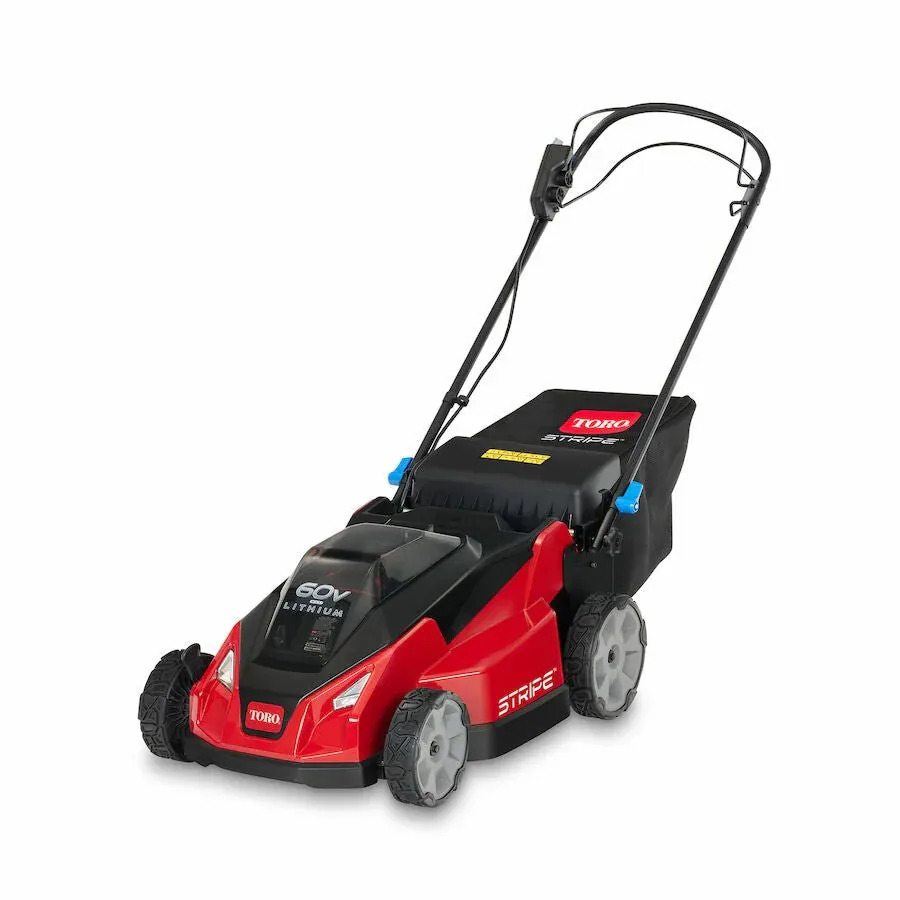 Toro 21" Stripe 60V Battery RWD Super Bagger Dual Blade System