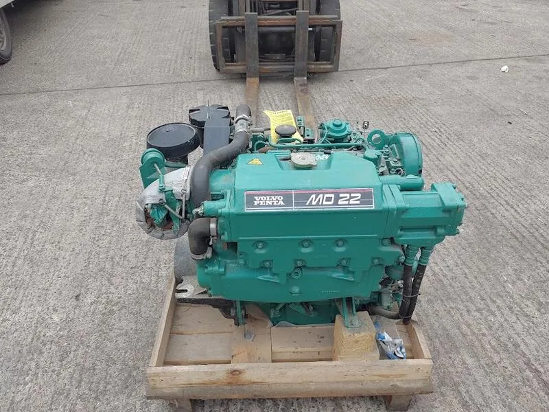 Used Volvo Penta TAMD22 105HP Marine Diesel Engine