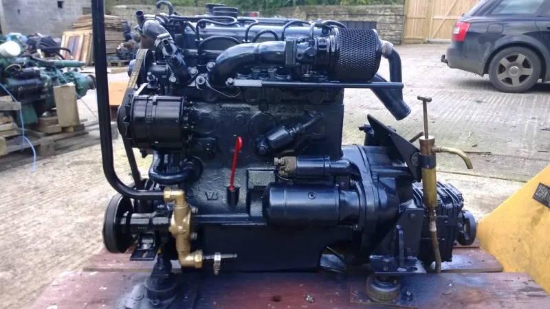 Used Mercedes OM636 42HP Marine Diesel Engine