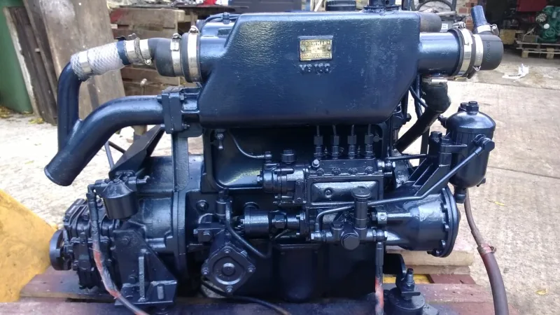 Used Mercedes OM636 42HP Marine Diesel Engine3