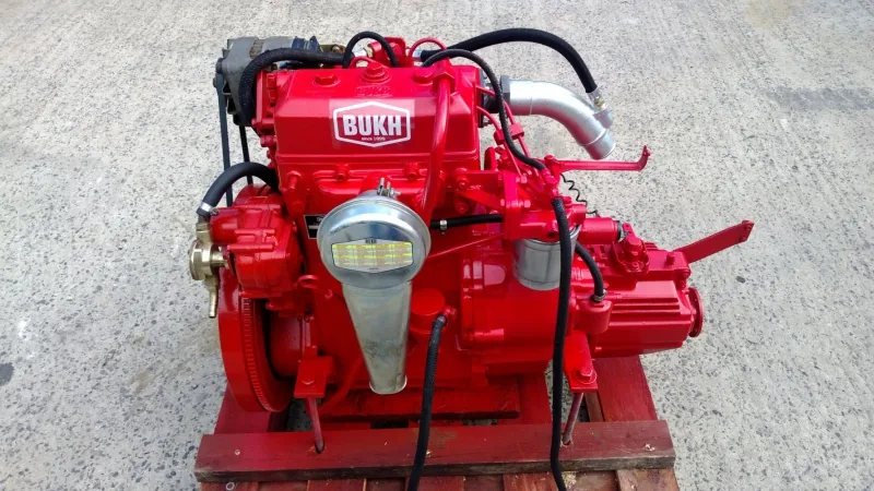 Used Bukh DV24 24HP Marine Diesel Engine (<250 Hours)