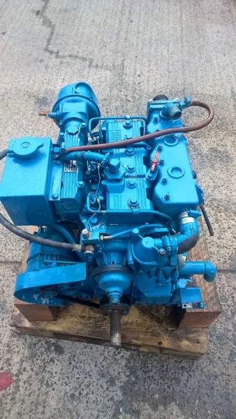 Used Lister LPW3 29HP Keel Cooled Marine Diesel Engine2