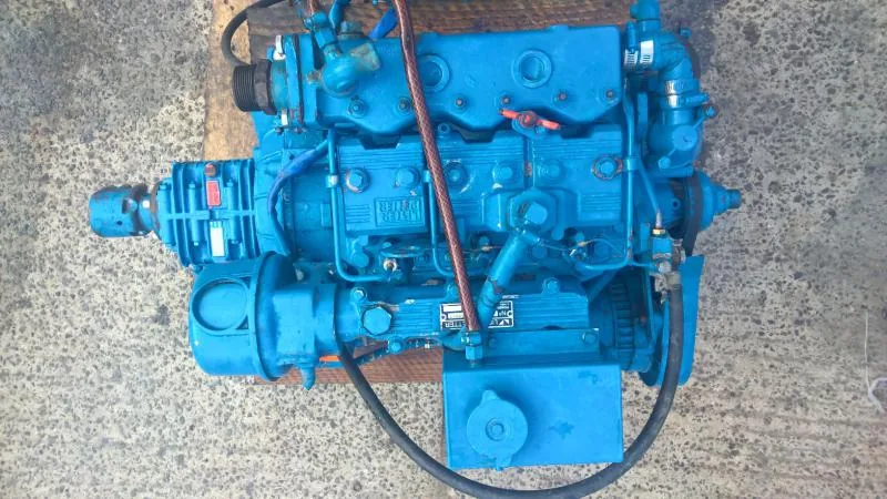 Used Lister LPW3 29HP Keel Cooled Marine Diesel Engine5
