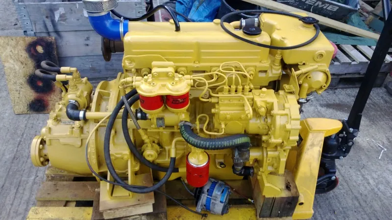 Used Lister CS4 / Ford 2722E 72HP Marine Diesel Engine
