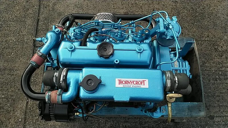 Used Thornycroft T80 35HP Marine Diesel Engine4
