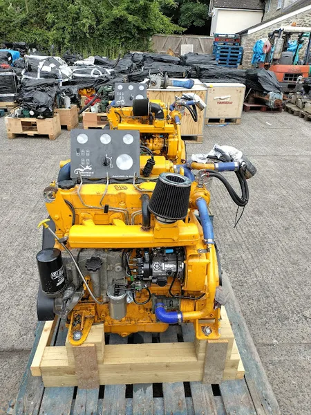 Used Mermaid J444-NA63 85HP Marine Diesel Engine (2014)