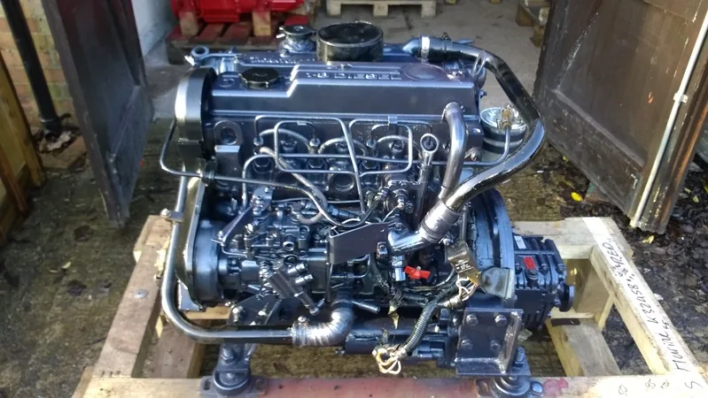 Used Thornycroft T-110 56HP Marine Diesel Engine