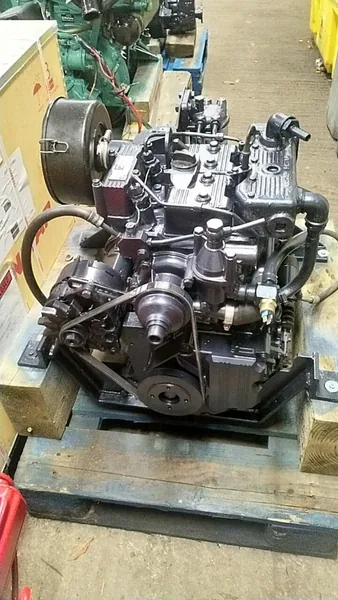 Used Lister Petter LPW2 Keel Cooled Marine Diesel Engine